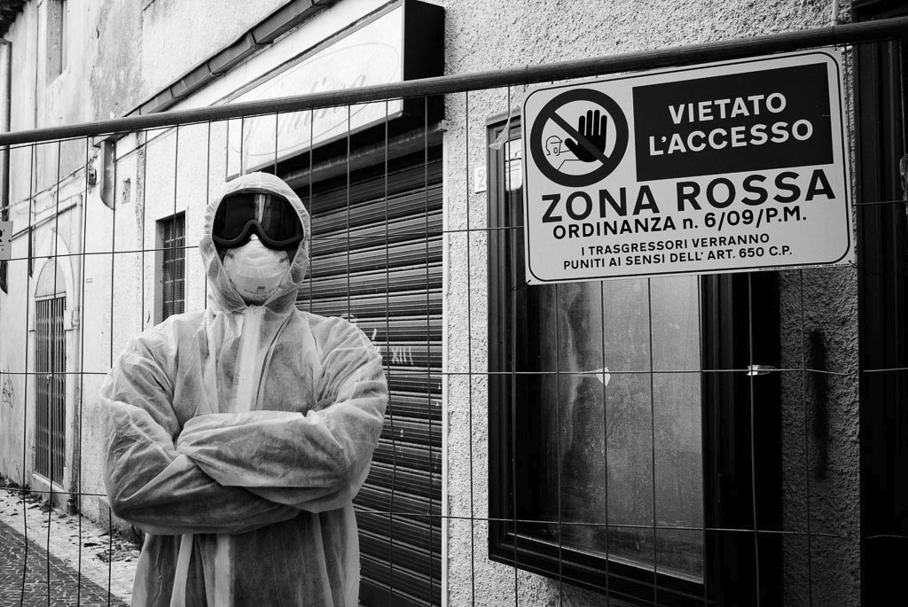 azione zona rossa centro storico