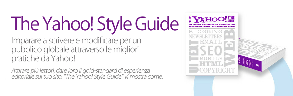 Yahoo Style Guide